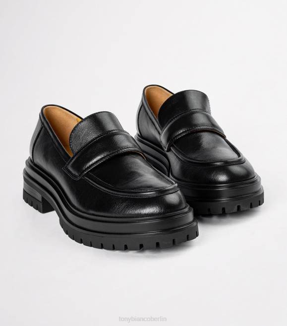 Slipper| de Tony Bianco Frauen Wiz Freizeitschuhe schwarzes Venedig 4624579